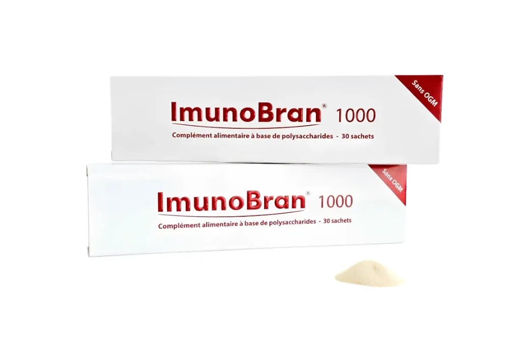 Lot de 2 boîtes d'ImunoBran® 1000 (60 sachets) 