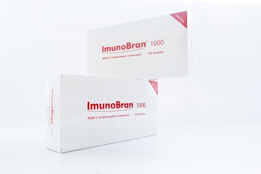 Paquet de 2 pièces d'ImunoBran® 1000 (105 sachets) avec un livre gratuit