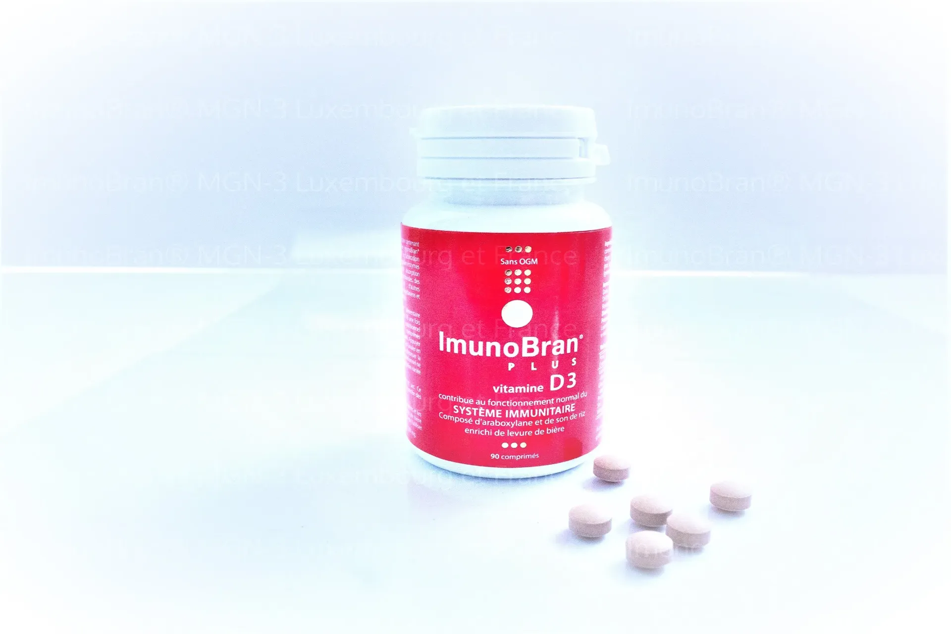 ImunoBran® PLUS vitamine D3 (90 comprimés)